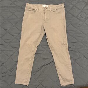 PacSun Men's Skinny Jeans in Light Tan